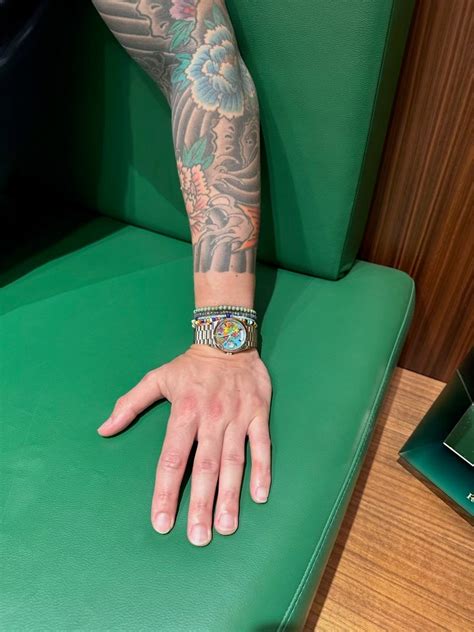 The Story Behind John Mayer’s New Emoji Rolex 